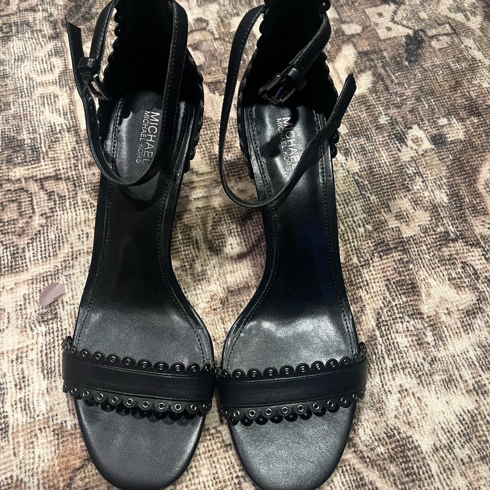 MICHAEL Michael Kors Black Heeled Sandals